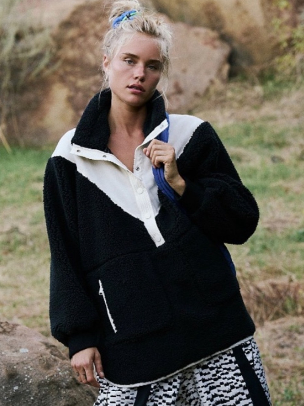 Free People Fall to Rise Fleece Pullover